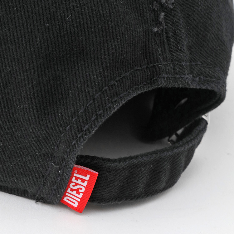 DIESEL ディーゼル メタルオーバルD ダメージ キャップ A12709-0PFAA C