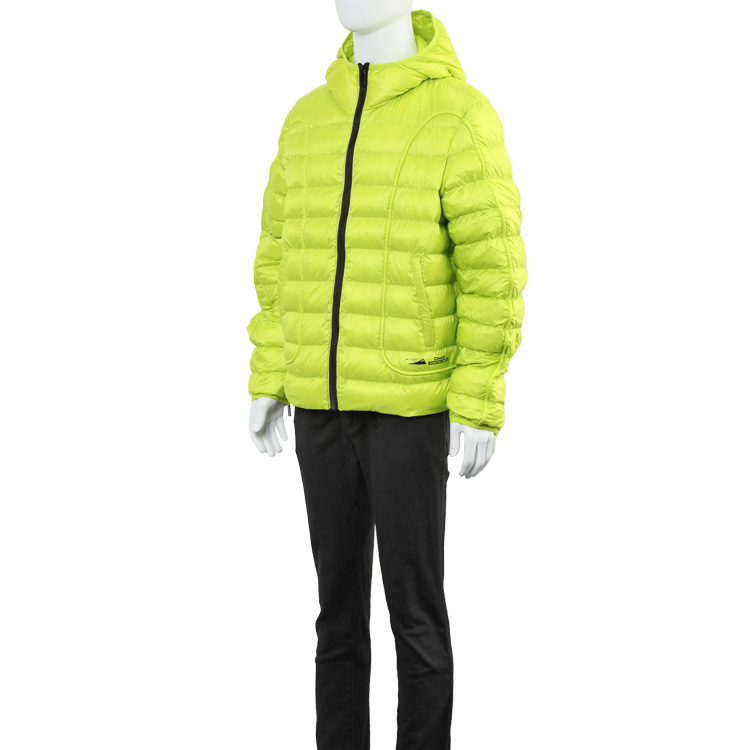 DIESEL（ディーゼル） フーデッド パデッドジャケット バイカージップ