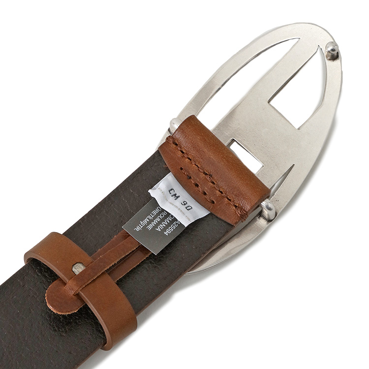 ディーゼルベルト DIESEL（ディーゼル） ワンダー オーバルD レザー ベルト X08516-PR666