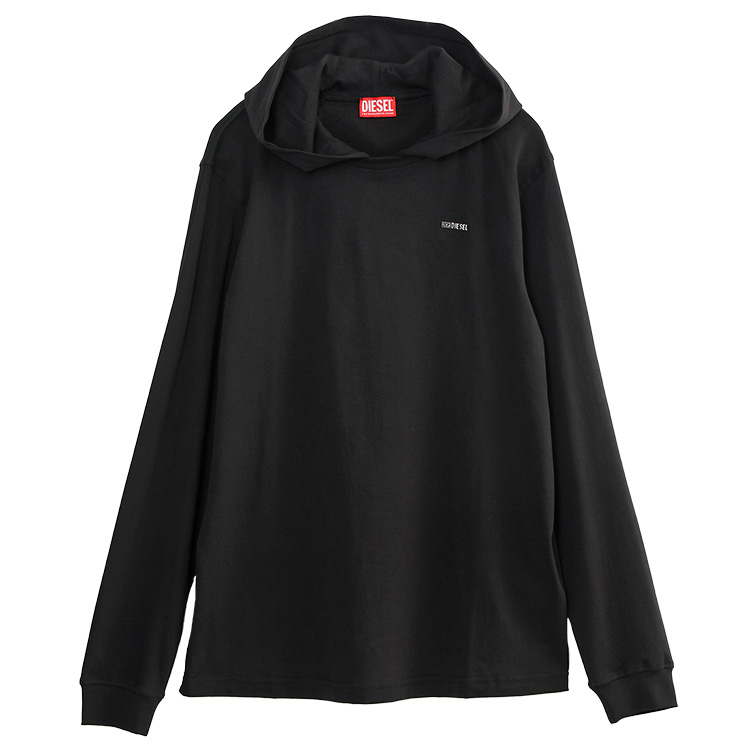 DIESEL（ディーゼル） ロンT パーカー フード付き T-BILL-LS-HOOD-MET