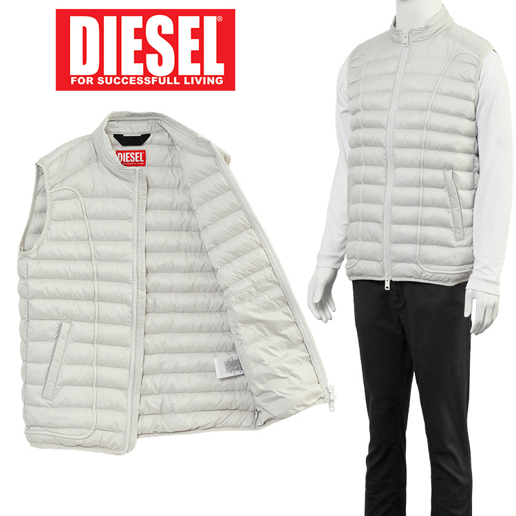 DIESEL ディーゼル ダウンベスト オーバルD メンズ 近年モデル DIESEL ディーゼル ダウンベスト オーバルD メンズ 近年モデル - メルカリ