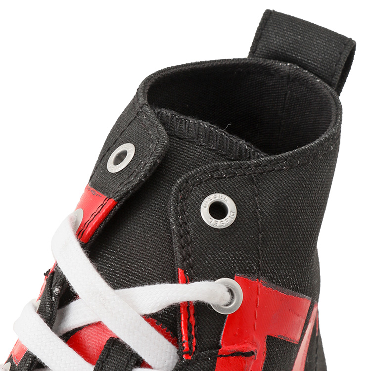 DIESEL バルカナイズド キャンバス スニーカー Y03233P2468H8985 DIESEL バルカナイズド キャンバス スニーカー Y03233P2468H8985