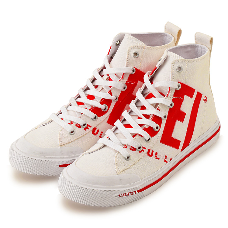 DIESEL バルカナイズド キャンバス スニーカー Y03233P2468H8985 DIESEL ディーゼル バルカナイズド キャンバス スニーカー