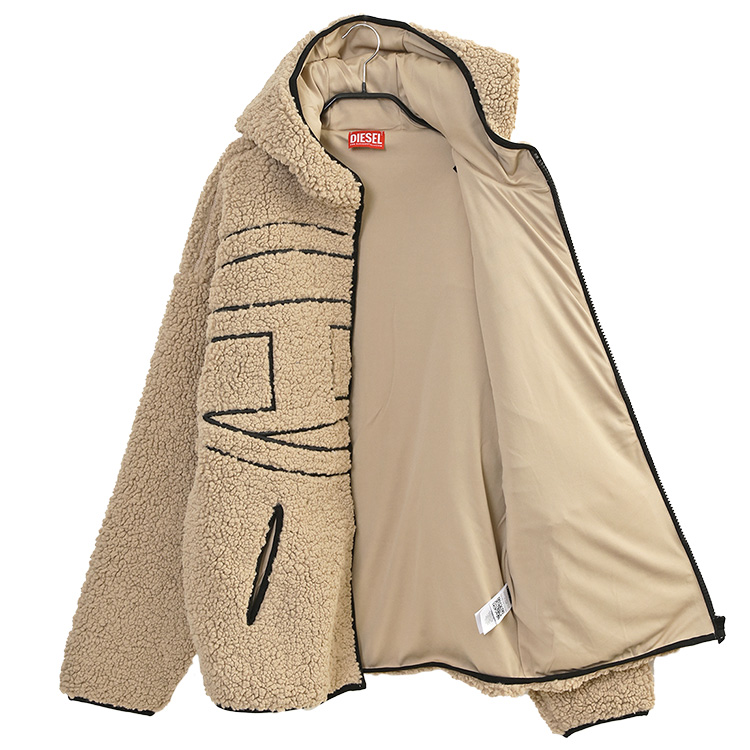 ディーゼル　diesel ボアフェードブルゾン　フライトジャケット　オーバー ディーゼル diesel ボアフェードブルゾン フライトジャケット オーバー