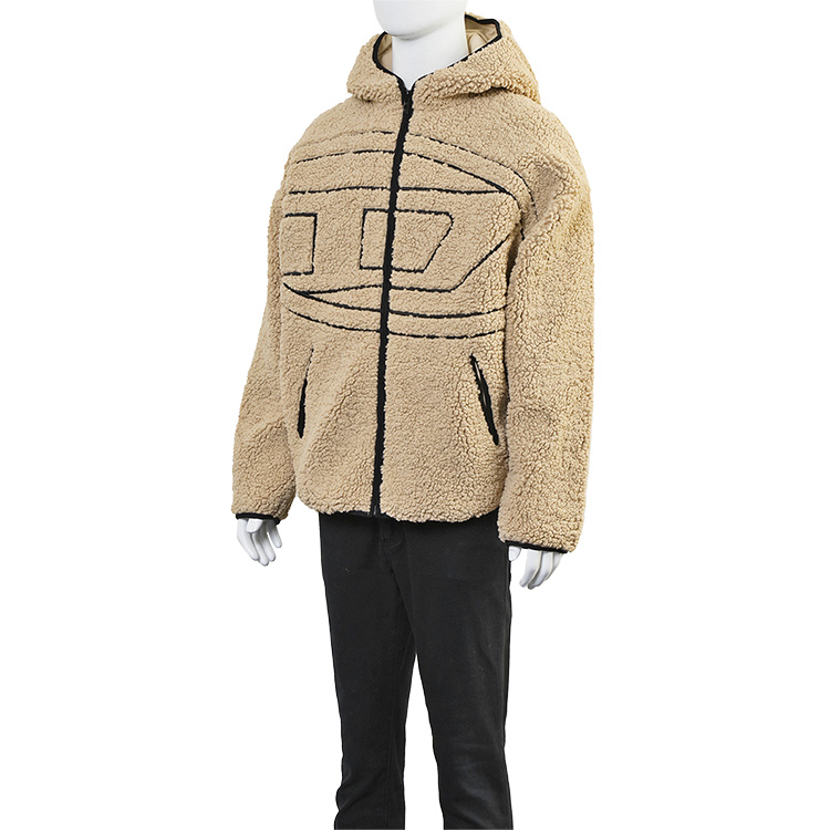 DIESEL（ディーゼル） オーバルD ボアジャケット リラックスフィット