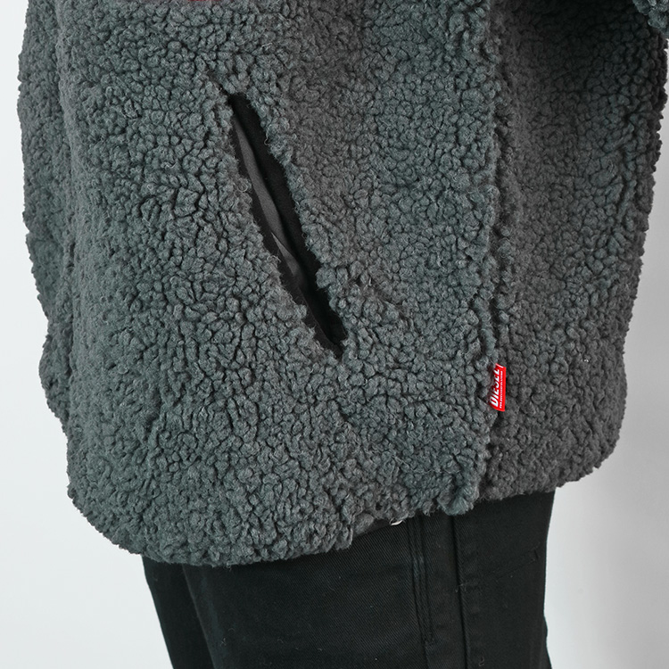 DIESEL（ディーゼル） オーバルD ボアジャケット リラックスフィット