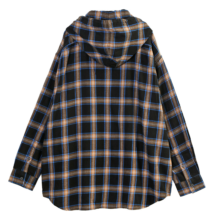 DIESEL（ディーゼル） オーバルD チェックシャツ パーカー A19446