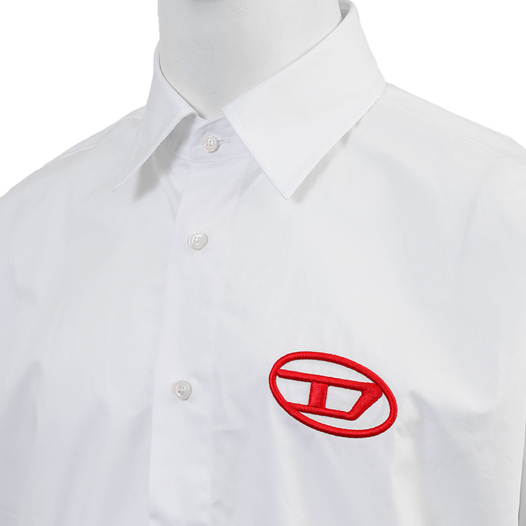 DIESEL ディーゼル シャツ オーバルD A10618-0PCAL S-DOU-PLAIN