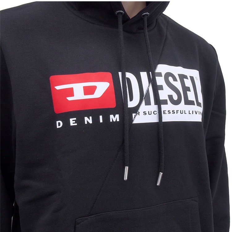 DIESEL スウェット パーカー A00339-0IAJH S-GIRK-HOOD-CUTY-900