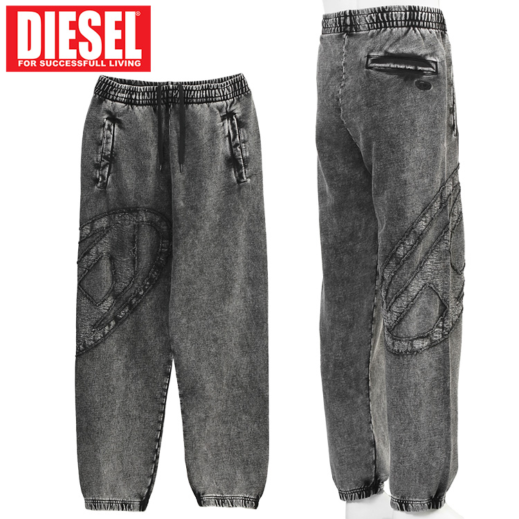 DIESEL（ディーゼル） スウェットパンツ オーバルD P-MARKY-DEN A19324