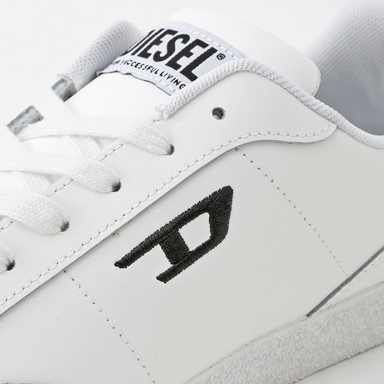 DIESEL（ディーゼル） レザー スニーカー ホワイト Y03907-P0476 S-D