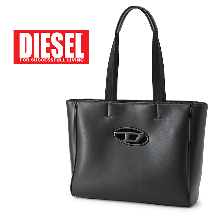 DIESEL ディーゼル バッグ オーバルD トートバッグ X10100-P5925