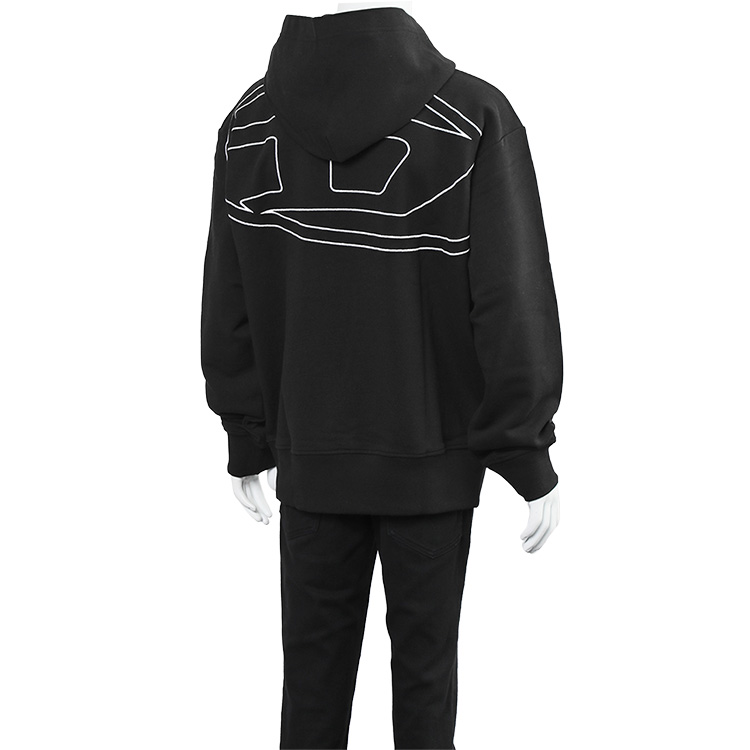 DIESEL（ディーゼル） パーカー オーバルD エンブロイダリー A11304