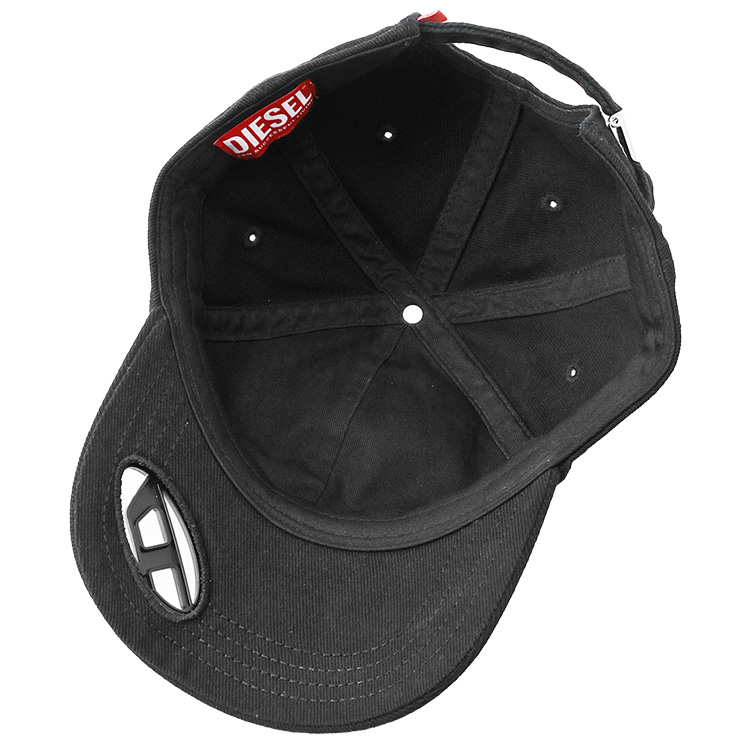 DIESEL（ディーゼル） オーバルD ベースボール キャップ プラーク