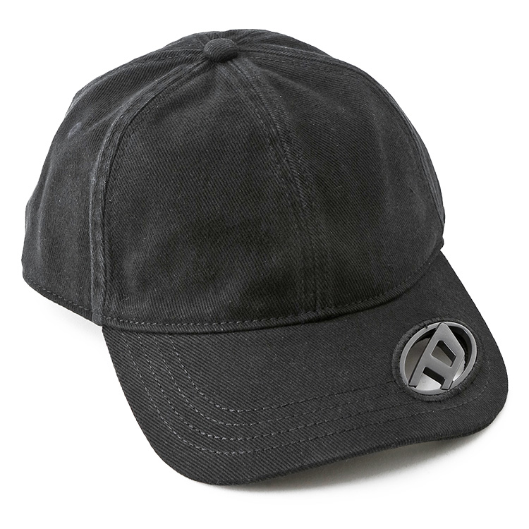 DIESEL（ディーゼル） オーバルD ベースボール キャップ プラーク