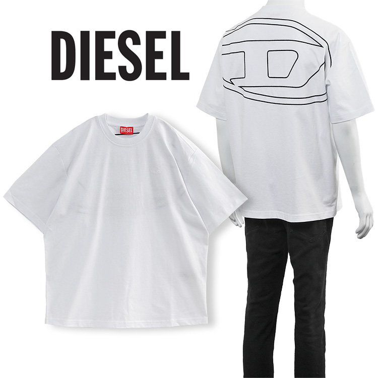 DIESEL（ディーゼル） DIESEL Tシャツ オーバルD ルーズフィット