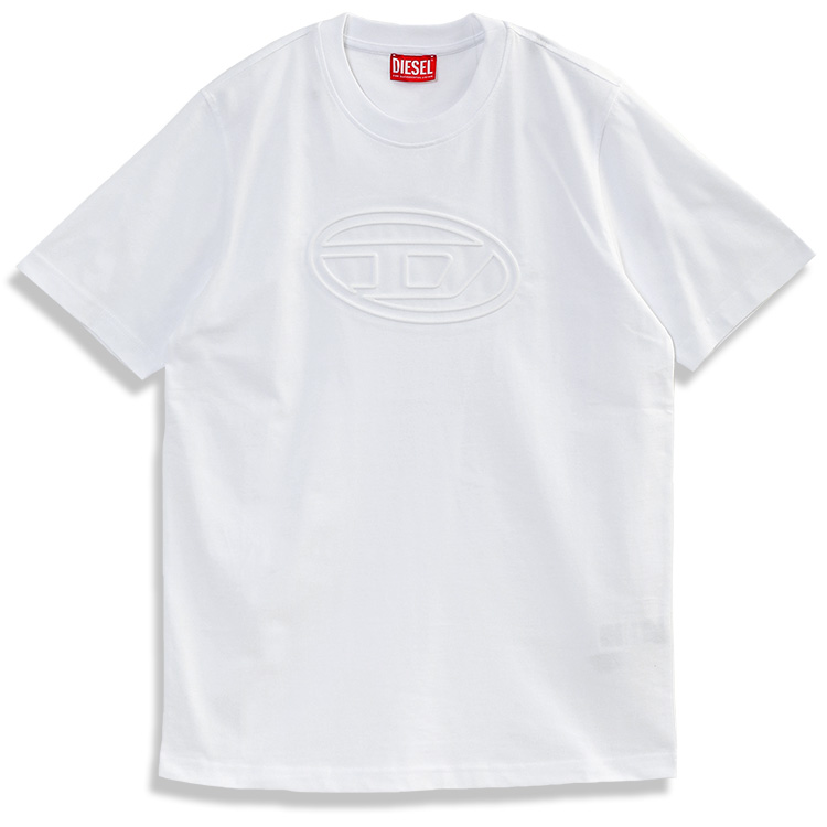 DIESEL（ディーゼル） DIESEL Tシャツ エンボスオーバルD A17402-0NJBM