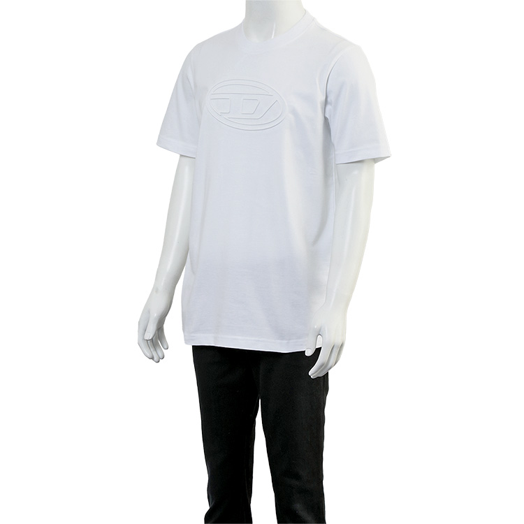 DIESEL（ディーゼル） DIESEL Tシャツ エンボスオーバルD A17402-0NJBM