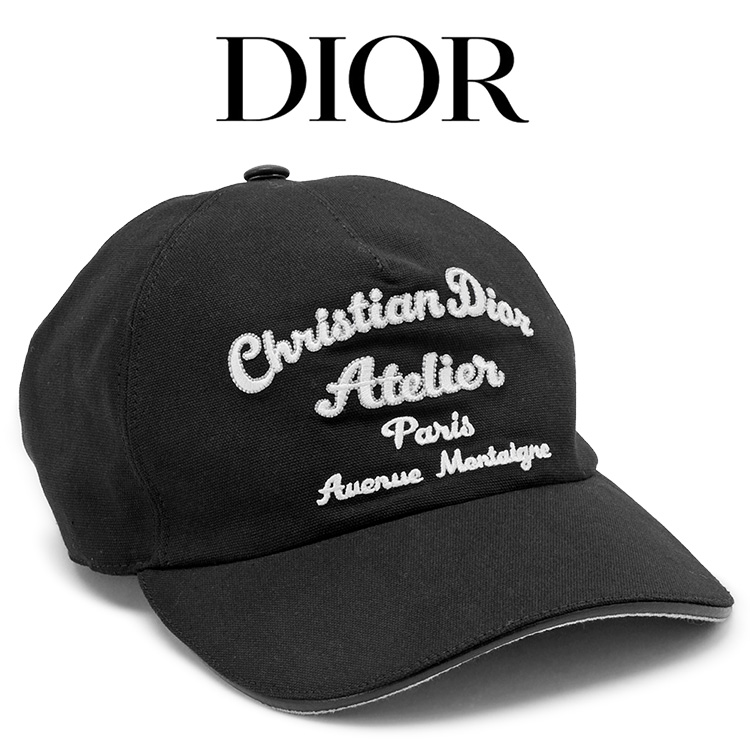 新作 CHRISTIAN DIOR ATELIER ベースボールキャップ | www.jarussi.com.br