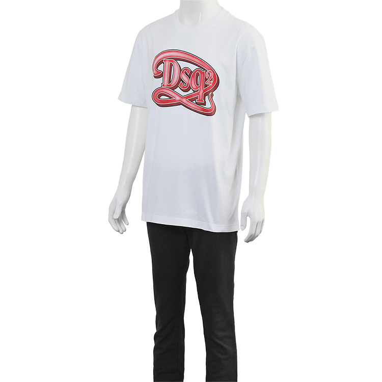 【DSQUARED2】★送料関税込★Dsq2 レギュラーフィットTシャツ DSQUARED2 ディースクエアード Tシャツ DSQ2 Regular Fit T