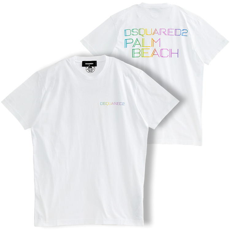 ディースクエアード DSQUARED2 Tシャツ Palm Beach Cool Fit T-Shi...