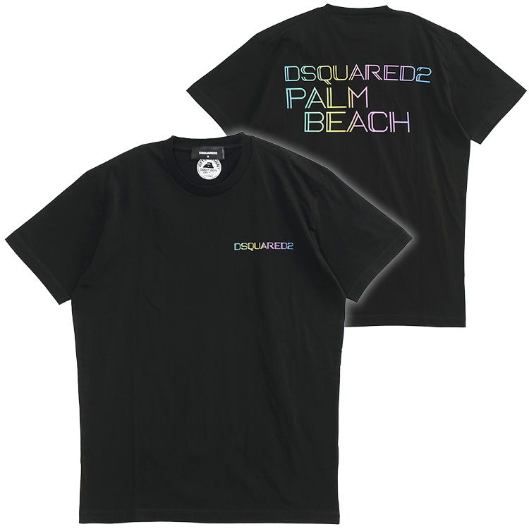 ディースクエアード DSQUARED2 Tシャツ Palm Beach Cool Fit T-Shi...