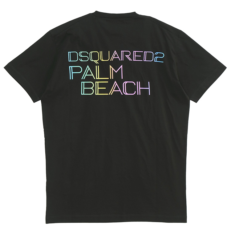 DSQUARED2 Tシャツ 半袖 メンズ S71GD1394 900 DSQUARED2 ディースクエアード Tシャツ Palm Beach Cool Fit T