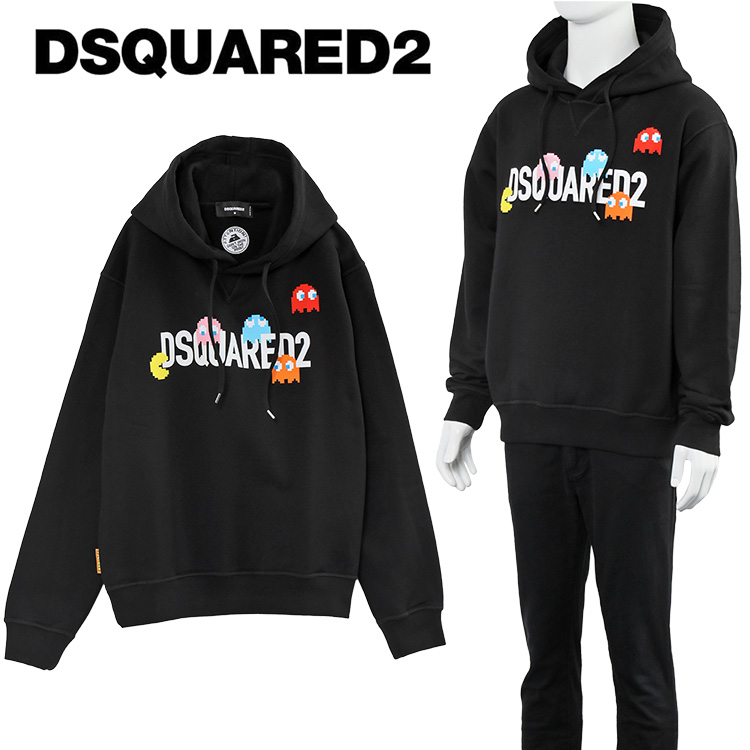 ディースクエアード DSQUARED2 パーカー Pac-Man Hoodie Cool Hoodie