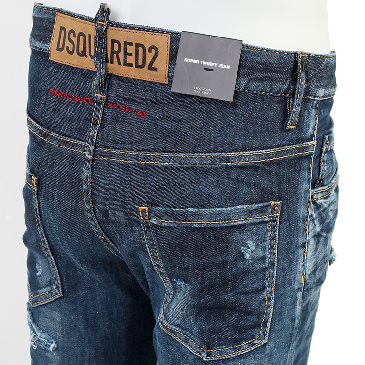 ディースクエアード DSQUARED2 スーパー ツインキー ジーンズ Dark Ripped Wash Super Twinky Jeans  S71LB1258-S30789-470 : dsq09112301 : IMPORTBRAND JP - 通販 - Yahoo!ショッピング