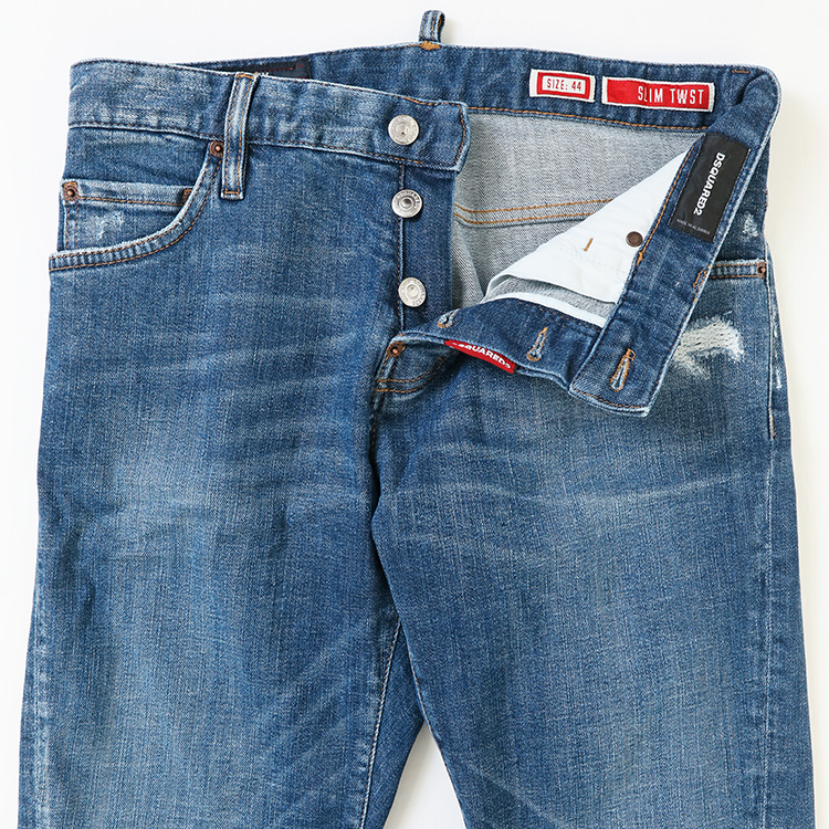DSQUARED2（ディースクエアード） ジーンズ SLIM TWST メンズ