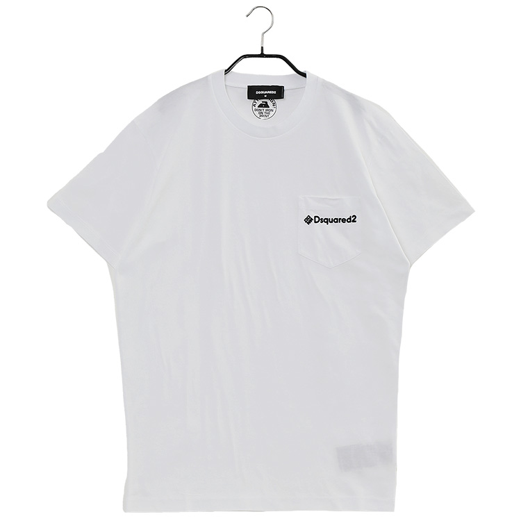 ディースクエアード DSQUARED2 ポケット Tシャツ Mini Gummy D2 T-Shirt S71GD1226-S23009-100｜importbrand-jp｜02