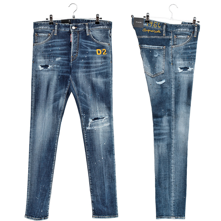 ディースクエアード DSQUARED2 クールガイ ジーンズ Medium Hiking Wash Cool Guy Jean  S71LB1113-S30664-470