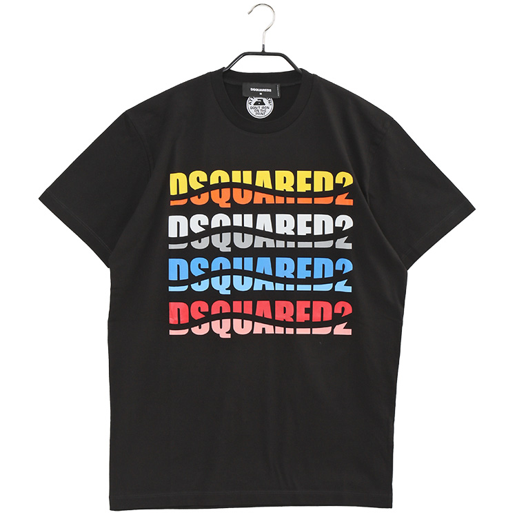 DSQUARED2 Tシャツ D2 カラーウェーブ クール S74GD1092S2300910 DSQUARED2 Tシャツ D2 カラーウェーブ クール S74GD1092-S23009
