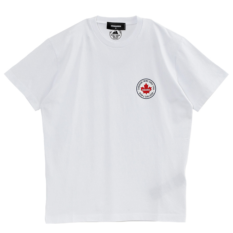 DSQUARED2 S71GD1220 エクスペディション 半袖 丸首 Tシャツ DSQUARED2 S71GD1220 エクスペディション 半袖 丸首 Tシャツ