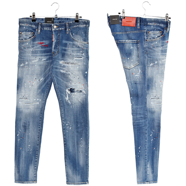 DSQUARED2 メンズジーンズ、デニム(パンツシルエット:スリム)の商品 ...