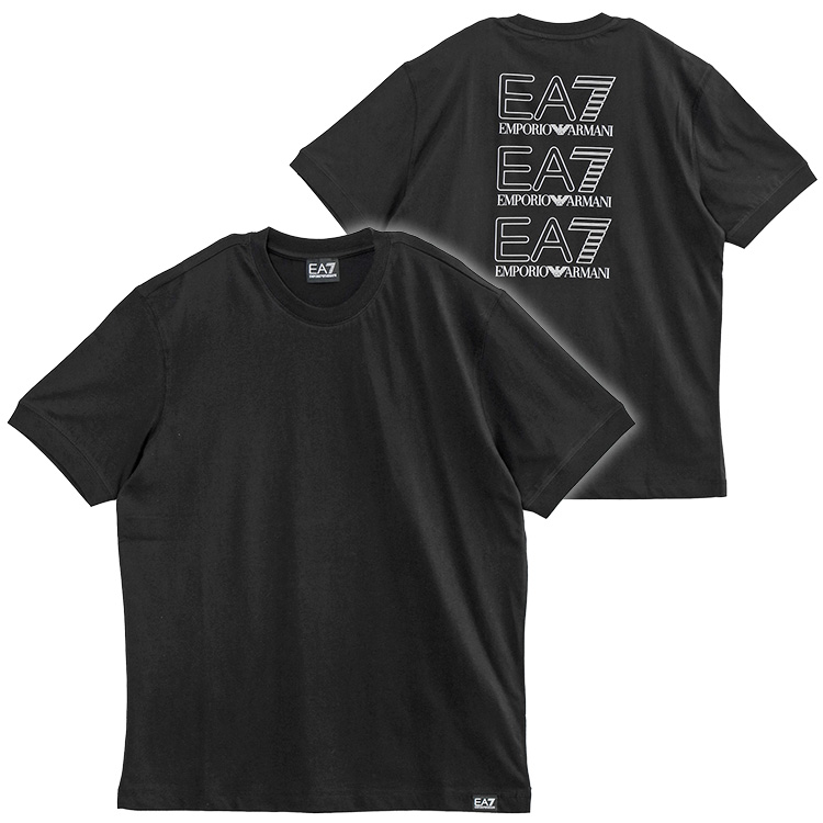 EA7 アルマーニ Tシャツ EMPORIO ARMANI バックプリント 3DUT02