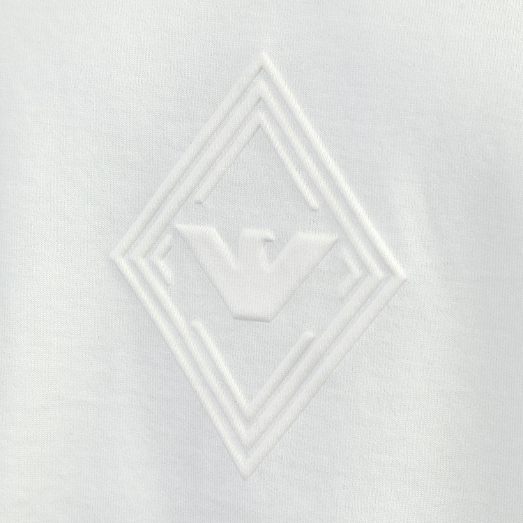 ARMANI Tシャツ 同色 エンボスロゴ EM001040-AF13669-U0003 EMPORIO ARMANI アルマーニ Tシャツ 同色 エンボスロゴ EM001040