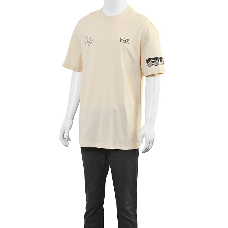 EA7 Tシャツ グラフィックシリーズ バックプリント 7M000302