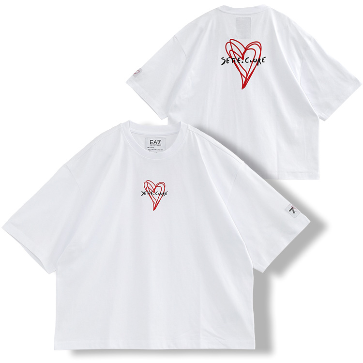 エンポリオアルマーニ EA7 セッテライン Tシャツ EMPORIO ARMANI アルマーニ EA7 レディース Tシャツ ブランド