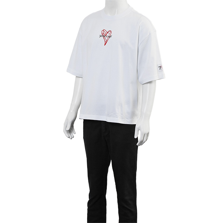 EA7 アルマーニ ハート セッテクオーレ Tシャツ ユニセックス