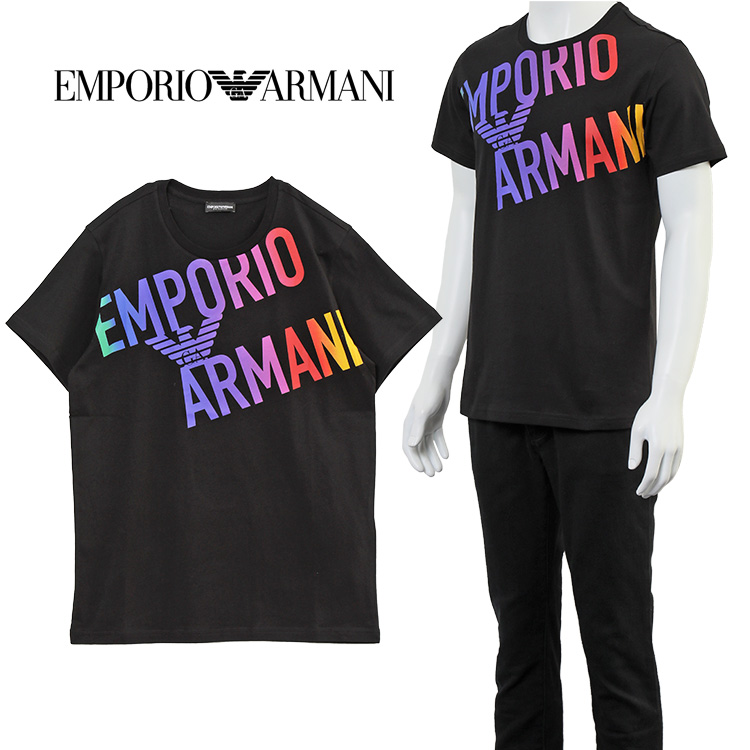 アルマーニ Tシャツ EMPORIO ARMANI ビーチ Tシャツ オーバーサイズ