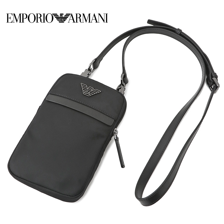 EMPORIO ARMANI エンポリオ アルマーニ サコッシュ TECH CASE 再生 