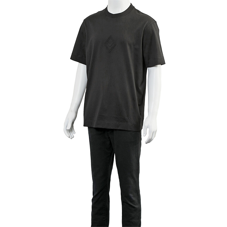 EMPORIO ARMANI アルマーニ Tシャツ 同色 エンボスロゴ EM001040