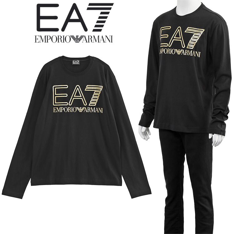 アルマーニ EMPORIO ARMANI ロンT 長袖 Tシャツ オーバーサイズロゴ EA7 6RPT04-PJFFZ-0208 ブラック×ゴールド  : ea19092307 : IMPORTBRAND JP - 通販 - Yahoo!ショッピング