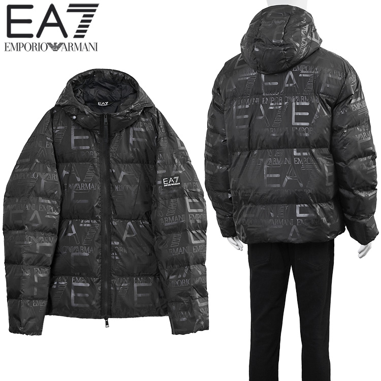 お値下げ致しました。正規品　EMPORIO ARMANI ジャケット EA7 EMPORIO ARMANI 総柄 パデッドジャケット 7M000697-AF15969-UC001