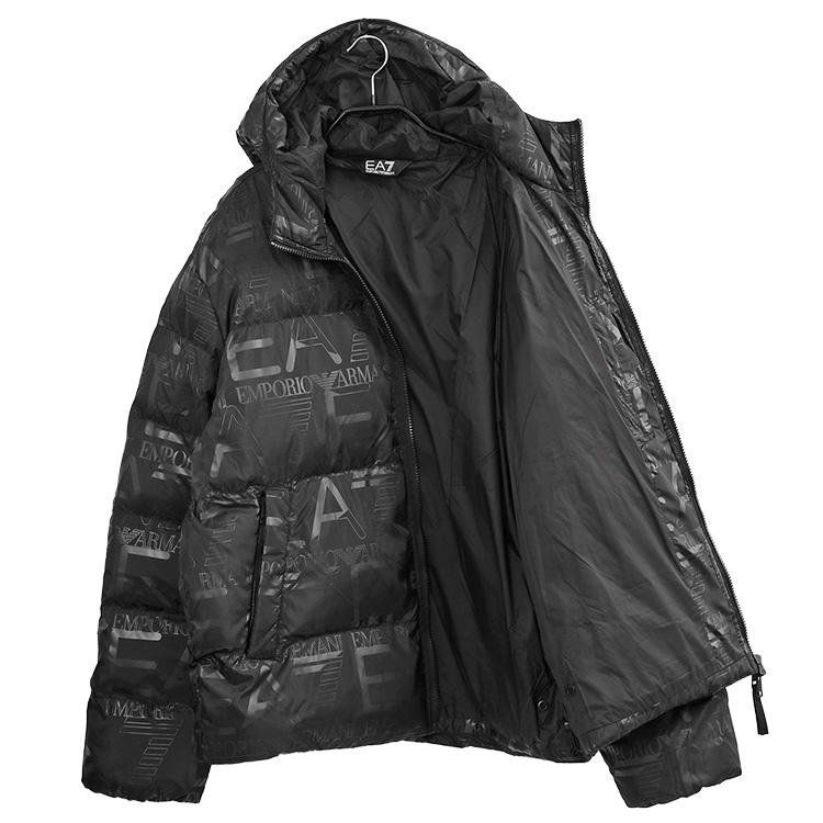 EA7 EMPORIO ARMANI 総柄 パデッドジャケット 7M000697-AF15969-UC001