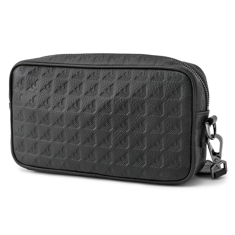EMPORIO ARMANI アルマーニ バッグ トラベルポーチ レザー