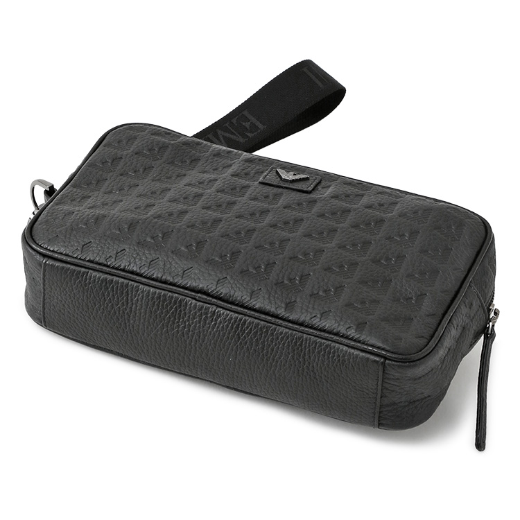 EMPORIO ARMANI アルマーニ バッグ トラベルポーチ レザー