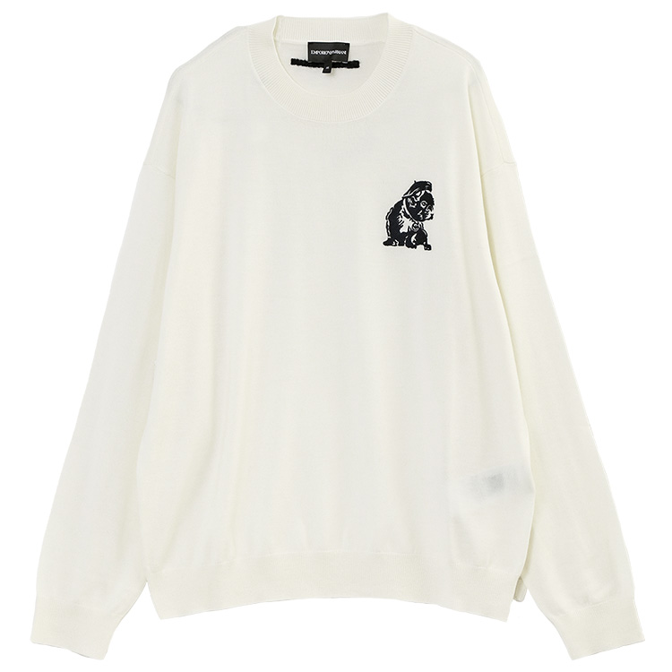 EMPORIO ARMANI エンポリオアルマーニ セーター ハイゲージ フレンチ