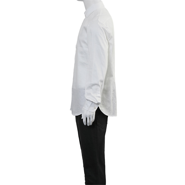 【新品未使用タグ付き】エンポリオアルマーニ　ホワイトシャツ　6A（118cm） EMPORIO ARMANI エンポリオアルマーニ シャツ コットン オールオーバー